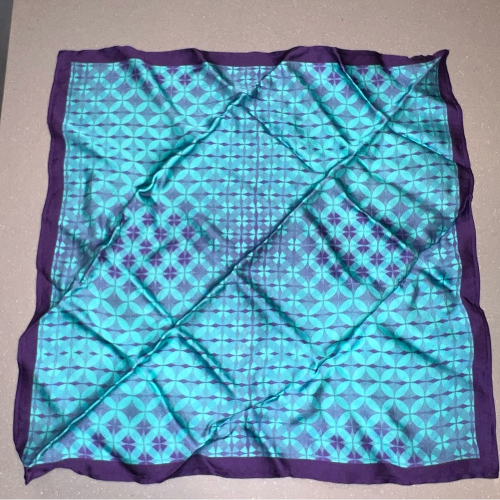 NEW Jaali Pocket Square by Trident Hyderabad Modal Satin + Gift Box
